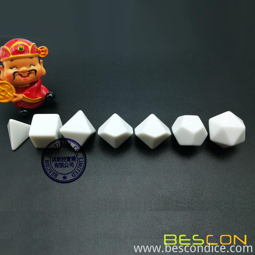 Blank Polyhedral Rpg Dice Set 2 Blank Polyhedral Rpg Dice Set 2